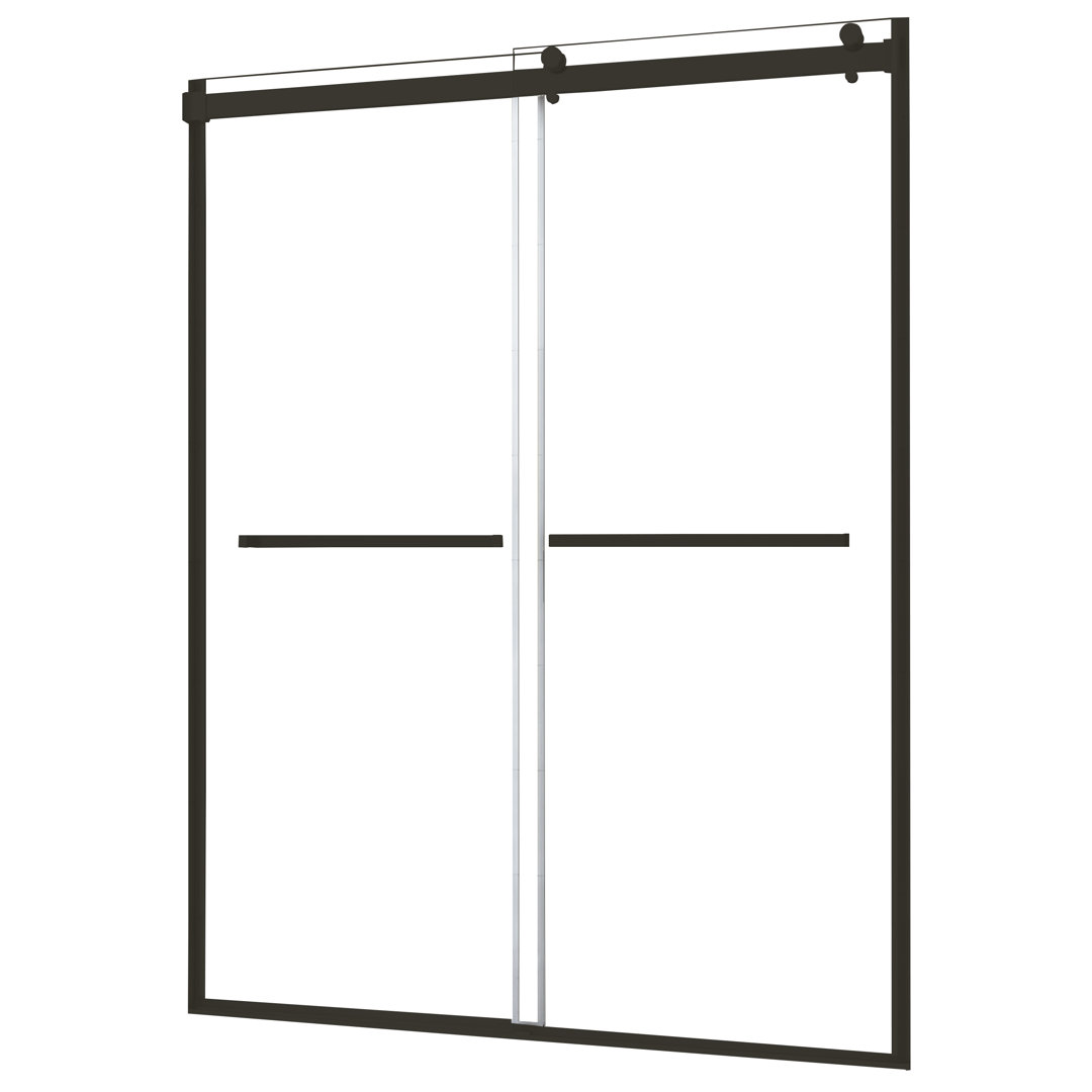 Lagoon Roller 59'' x 63'' Double Sliding Tub Door Craft + Main