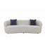 Canapé incurvé, canapé 3 places Cloud Canapé en tissu, chambre à coucher, bureau-2036959724