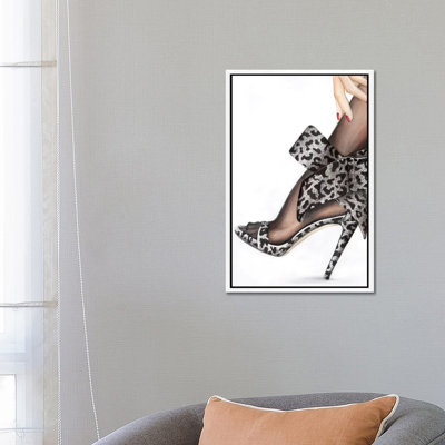 Leopard Bow by Svetlana Balta - Print on Canvas
