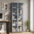 64" H 5-Tier Display Cabinet With Acrylic Door, Curio Cabinet Collection Showcase Bookcase Storage Organizer