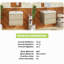 Meuble-lavabo mural simple 23,6 po avec plateau en résine-503189273