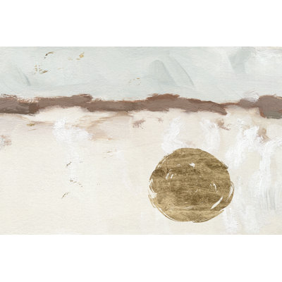 Winter Medallion III 1 Piece Wrapped Canvas Wall Art