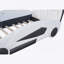 Race Car-Shaped Platform Bed With Wheels-853386394