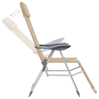 Ayvan Fabric Camping / Beach Folding Chair Folding Chair Set