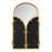 Brancaster Arch Metal Wall Mirror