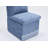 Linen Upholstered Armless Dining Chair with Casters and Storage space-set of 2-1910837150