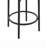 Colombe Upholstered Stool with Metal Frame-982525774-991454320