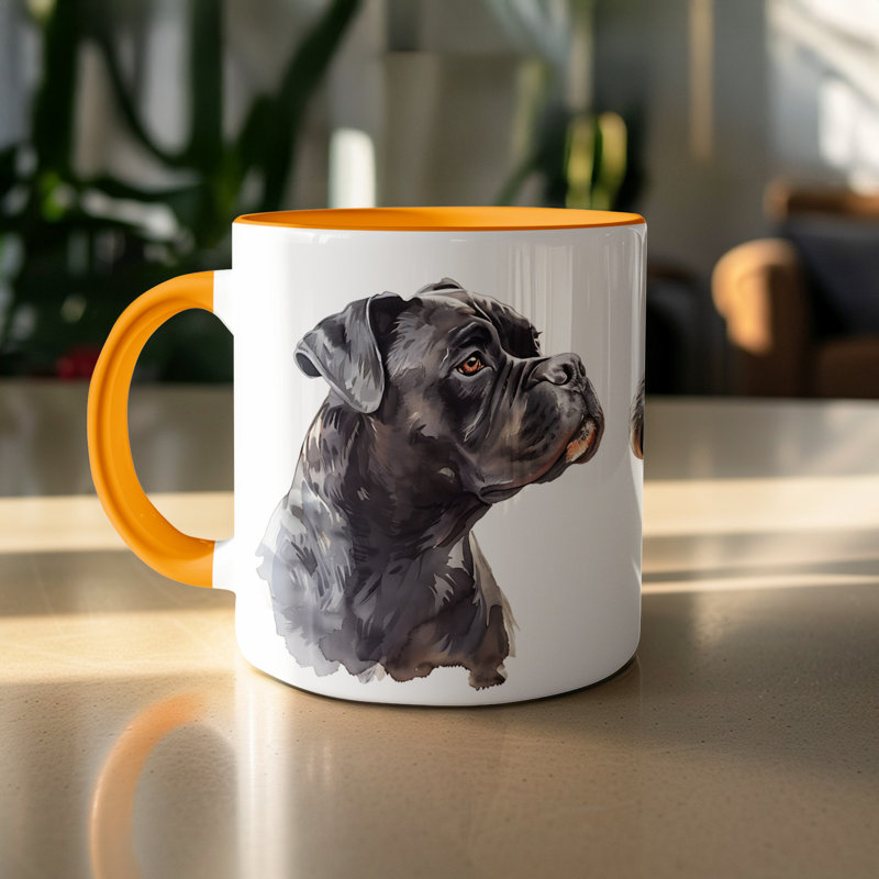 Mug, Orange, 4