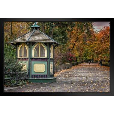 Louisville Kentucky Skyline On The Ohio River Photo Matted Framed Art Print  Wall Decor 26x20 Inch Framed On Paper Print