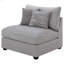 Chaise sans accoudoirs avec coussins Austin