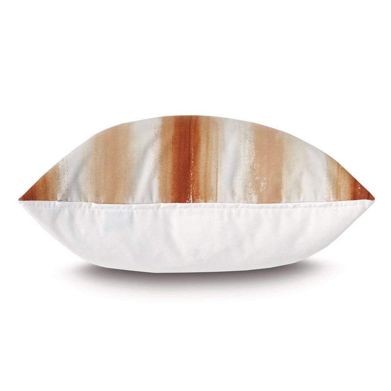 Palmetto Square Indoor/Outdoor Pillow Cover & Insert, Orange