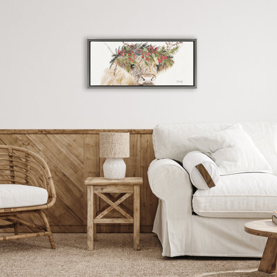 Bétail avec cadre flottant baies de saison, design par Marla Rae
