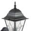 Matte Black Plug-in Outdoor Wall Lantern