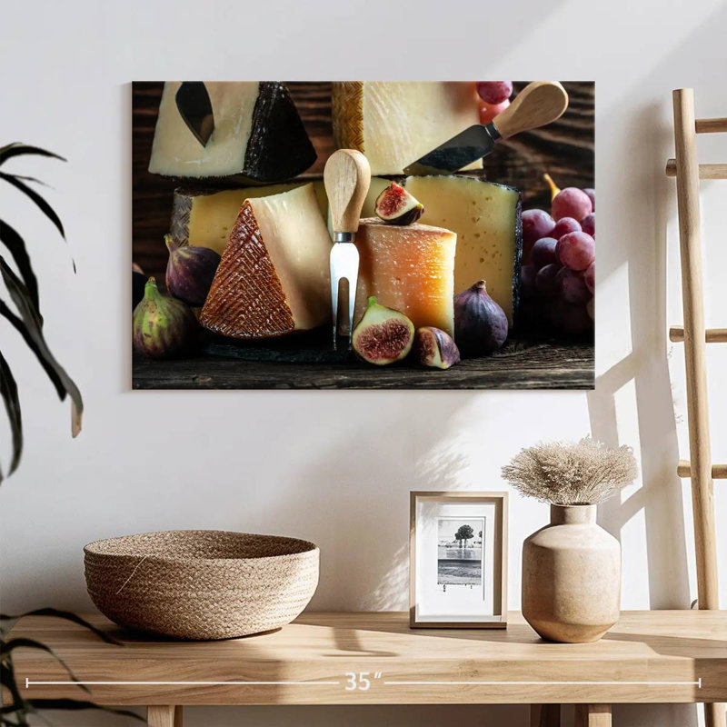 Yarlin Cheese Wedges, 16" H x 24" W
