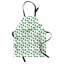 Tablier Dakota Fields Philodendron unisexe feuillage de jungle ombre adulte taille vert