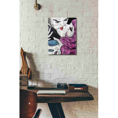 «Passion Pop» par Loui Jover, art mural sur toile