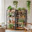 3/4/5-tier Bookshelf - Space-saving Storage Unit With Metal Frame And Wood Shelves - For Living Room, Office, And Bedroom-1569808182-1569808173