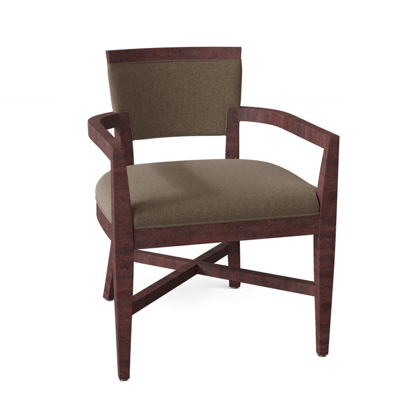 Keller Upholstered Arm Chair, Bark (8789 06), Montego Bay