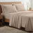 100% Organic Viscose From Bamboo Sheets Set, 300 Thread Count, 4-pc Set, Luxury Cooling Sheets, Deep Pockets - Gift-Ready Packaging, California King Size (Iced Latte)-111656344-111656338