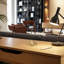 Sagebrook Home - Ornement décoratif en forme de bonbon en métal doré de 9 po - Élégants accents en aluminium et en bois de suar pour la décoration intérieure