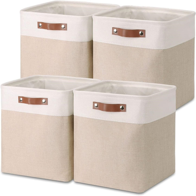 Ebern Designs Fabric Decorative Bin