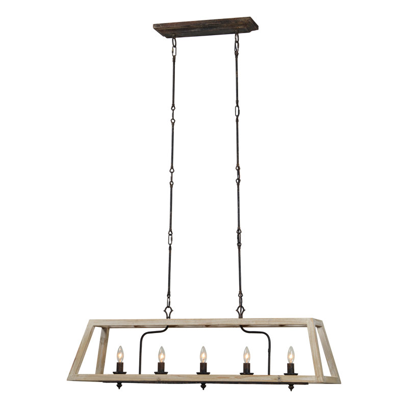 Lustre géométrique à 5 lumières Hartshorne