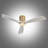 Nicola 52'' 3-Blade Ceiling Fan With Remote Control-1789334592