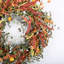 24" Farmhouse Artificial Eucalyptus Berry Fall Front Door Wreath For Thanksgiving Day