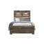 Grand lit Monica Dark Oak