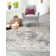 Arkeen Oriental Dark Blue/Beige/Ivory/Gray Area Rug
