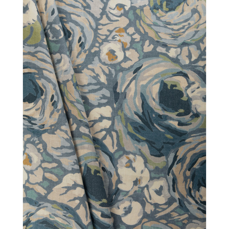Orchard Print, Blue/Denim