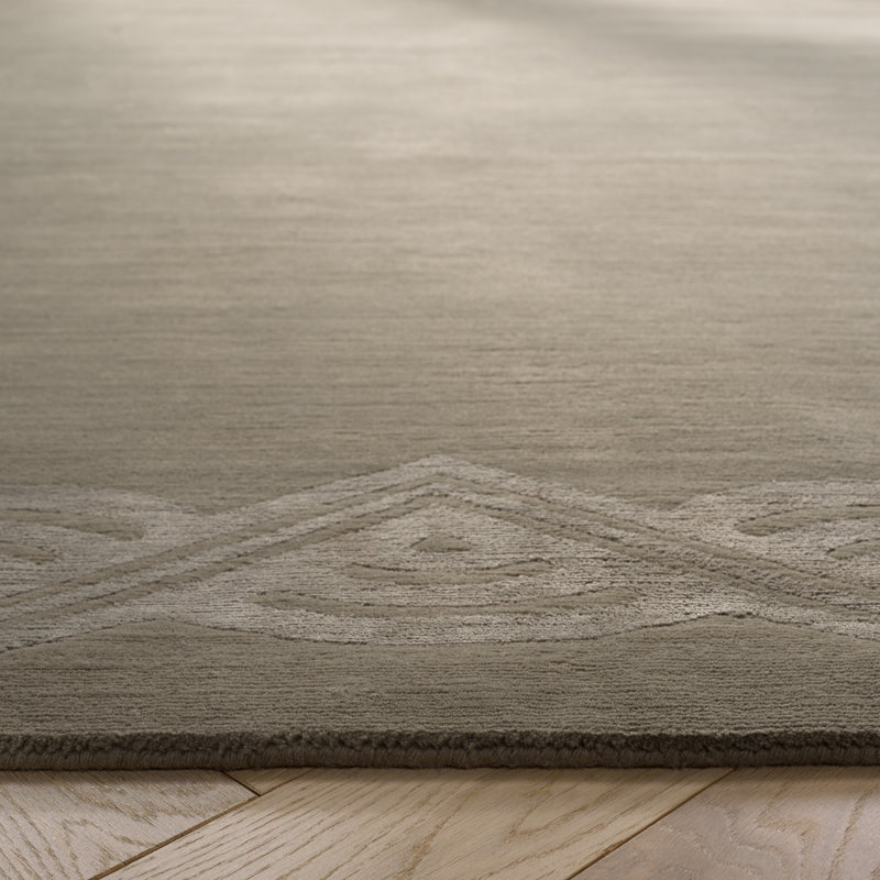Ralph Lauren Dufrene Wool, Silk Geometric Rug, Rectangle 6' x 9'