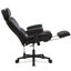 Fauteuil de bureau ergonomique pour joueur avec soutien lombaire et appui-tête réglables en hauteur