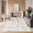 Luxurious Hall Carpet, 100% Velvet Fabric, 31.5 x 59.1 Inches | Non-Slip Cotton Sole, Pile Height: 0.4 Inches | Antibacterial & Machine Washable, 3D Digital Printing | Elegant Design for Living Room & Entryway-1686069238