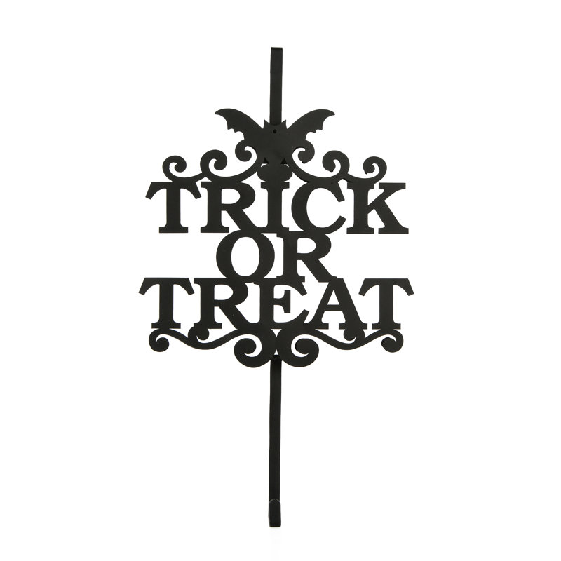 Porte-couronne 19 "Trick or régal" Halloween