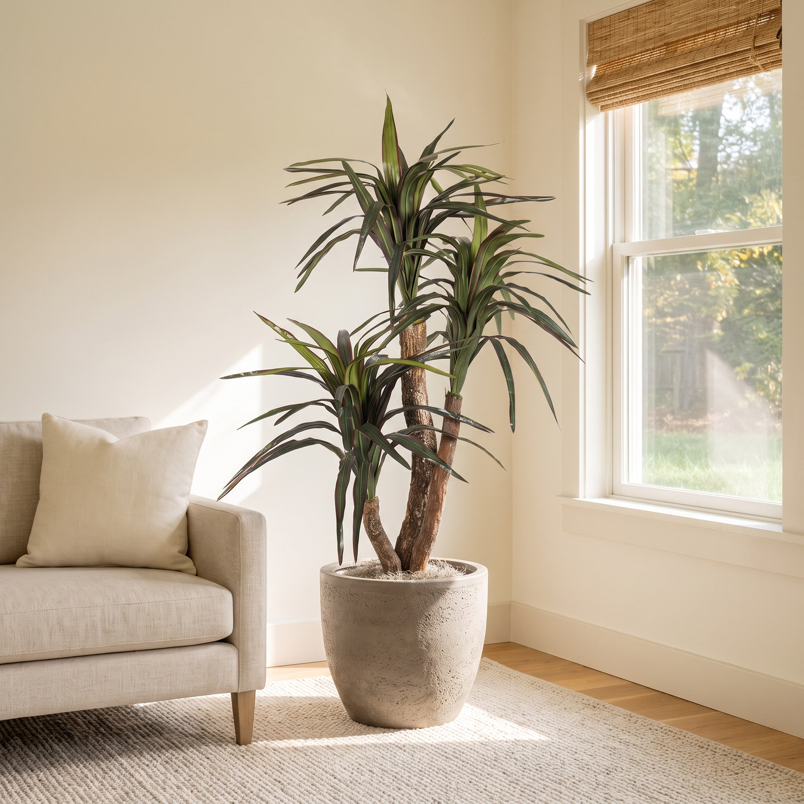 48'' Faux Tree in Pot Liner