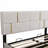 Upholstered Platform Bed with Hydraulic Storage System