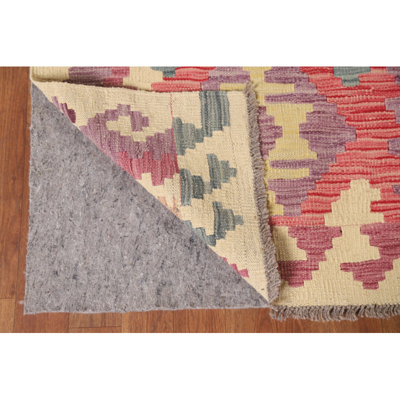 Tapis de couloir géométrique coloré 3 x 10