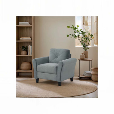 Velvet Accent Armchair