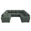 Canapé-lit modulaire convertible en U Latitude Run®-1130128005
