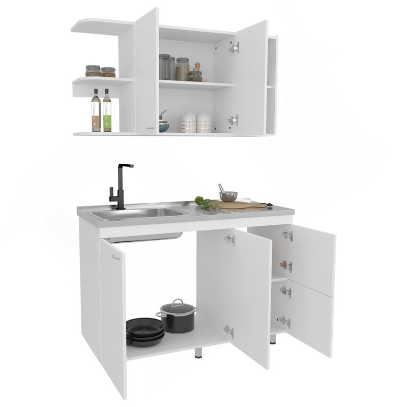 Ensemble complet d'armoires de cuisine désertiques Desert Hills