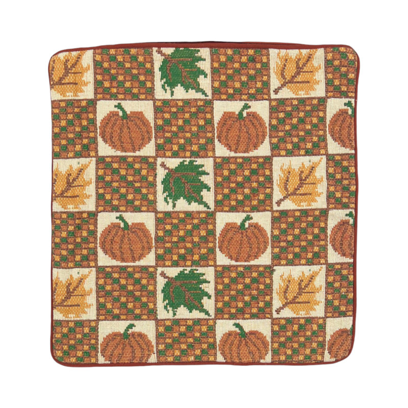 Alirra Geometric Brown Square Cushion, 55cmH x 55cmW