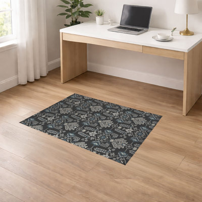 Zoey Decorative Lightweight Office Mat