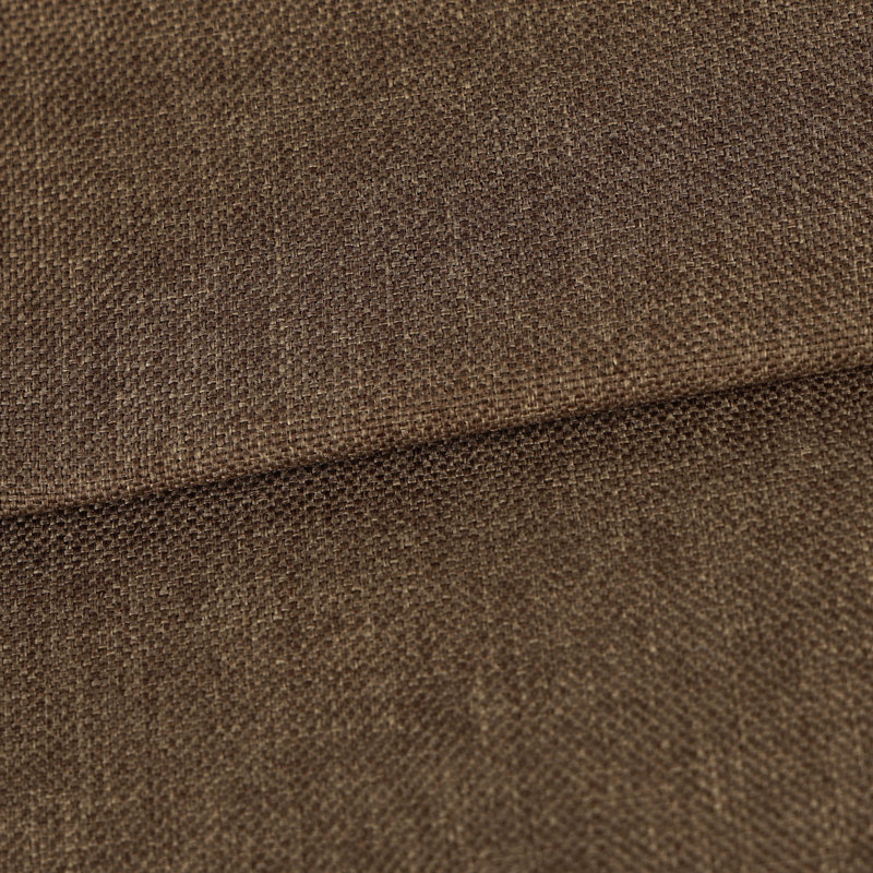 Custom Size 5" H Cushion Cover, Slipcover Replaceable Bench/Chair Window Seat Cushion Cover Only, Brown, 72" W x 16" D