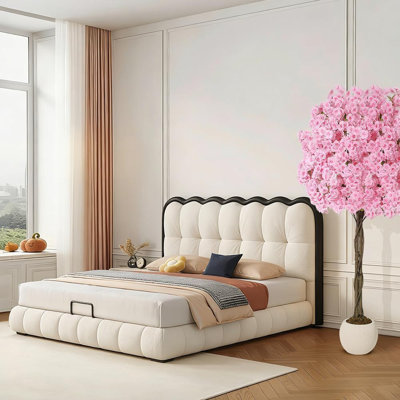 Cerisier artificiel 5 pi, fleurs en soie rose, faux intérieur