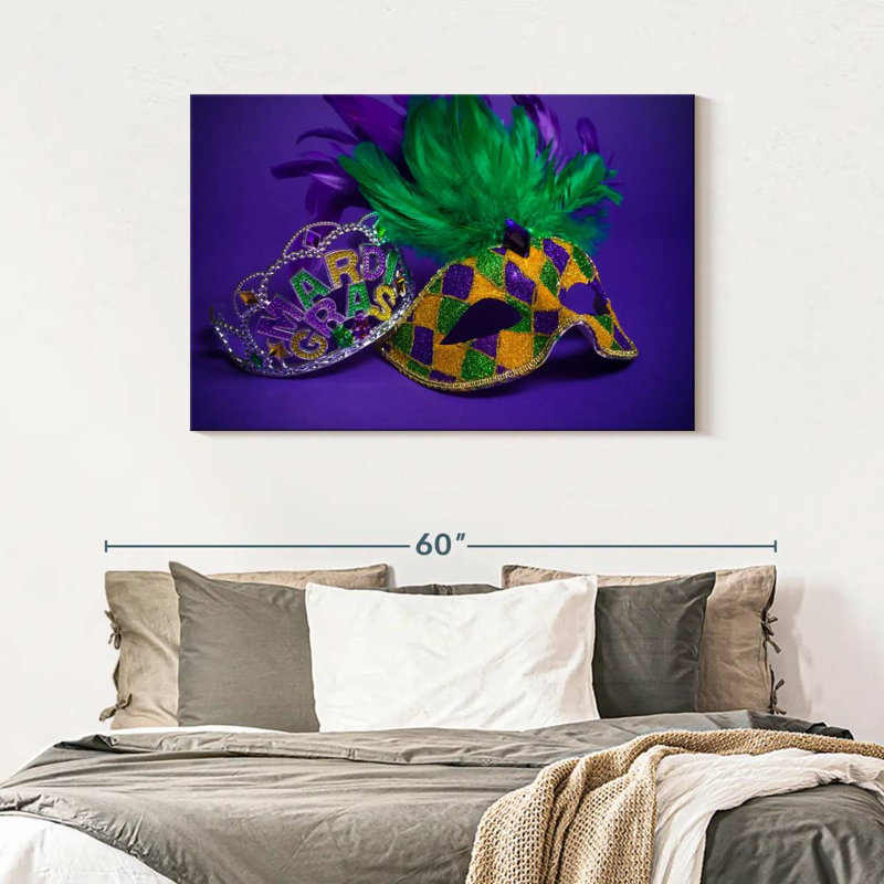 Accessoires Mardi Gras Lelend, H 30 po x l 45 po