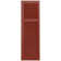 Paire de volets à persienne droite