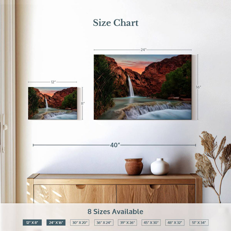Cascade Alvord Havasu, H 16 po x l 24 po
