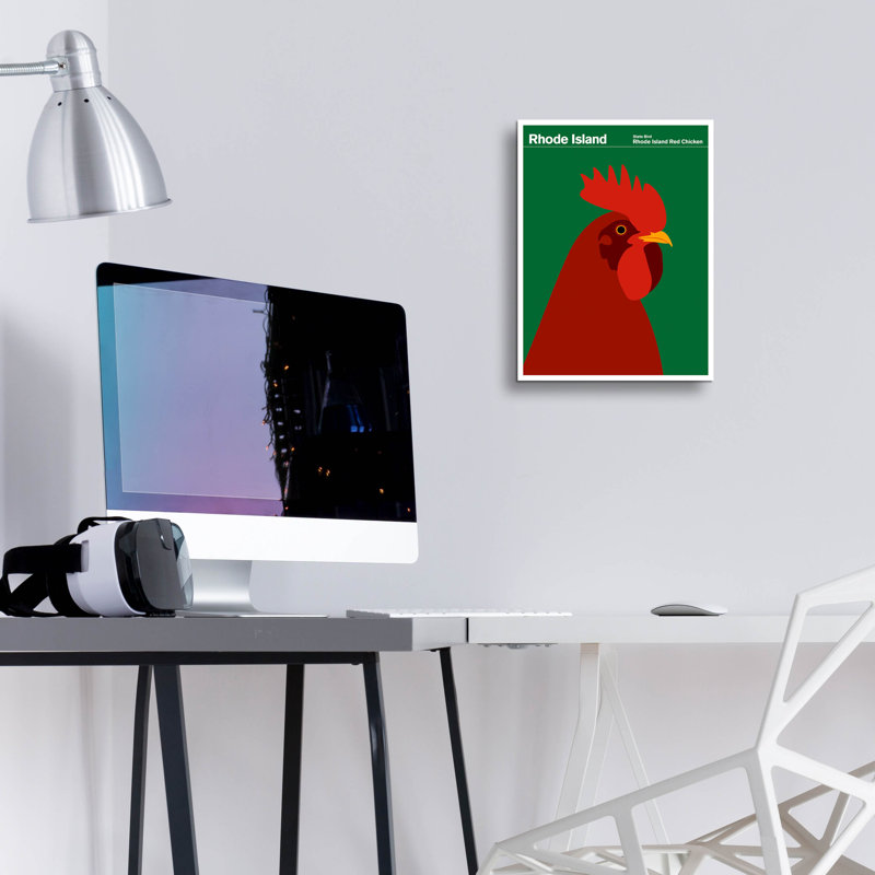 "State Posters 17" par Print Collection, H 16 po x l 12 po x P 0,13 po