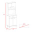 Armoire élégante à deux portes-94239574